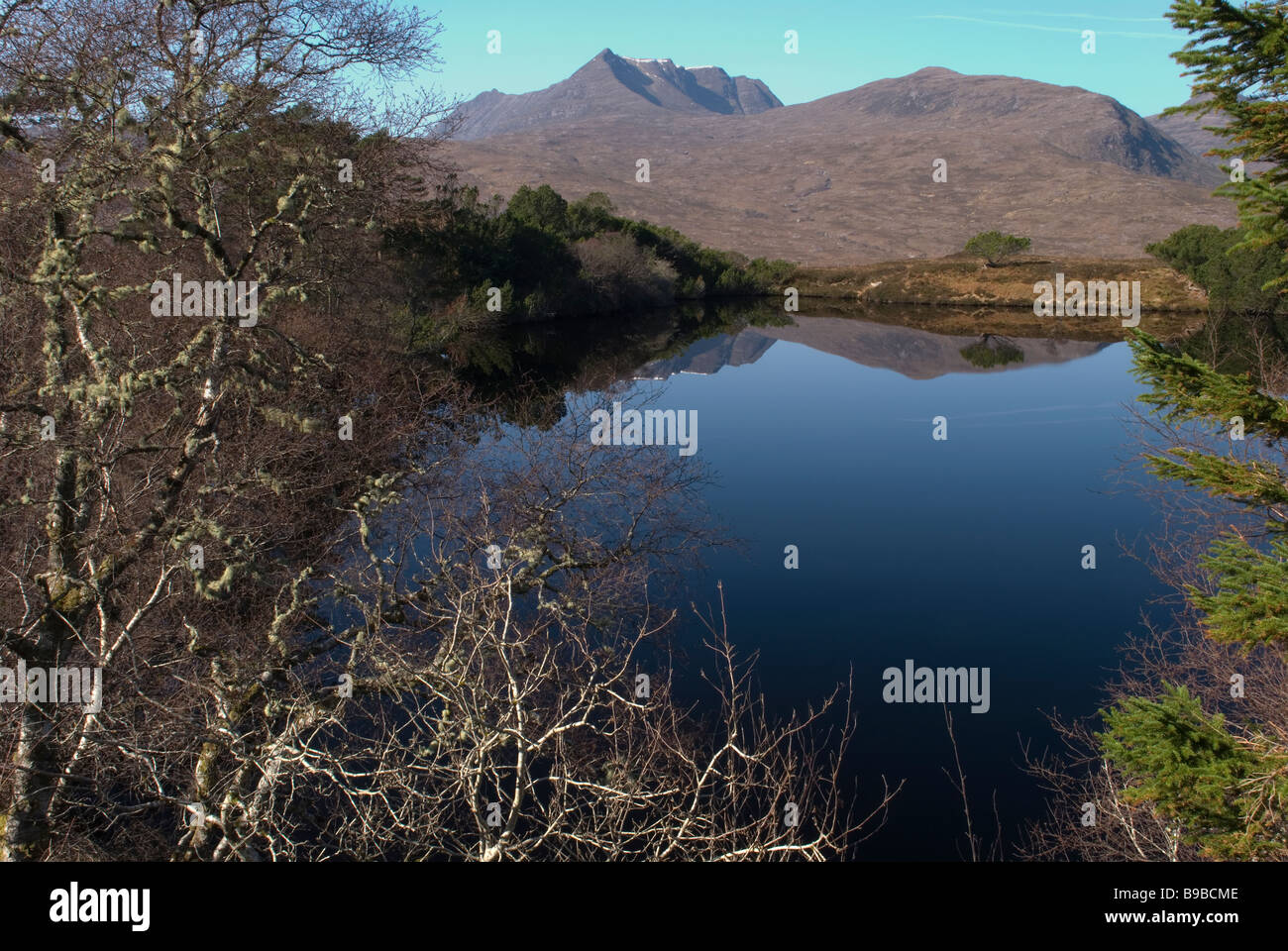 STAC Pollaidh, Wester Ross, Écosse, Royaume-Uni Banque D'Images