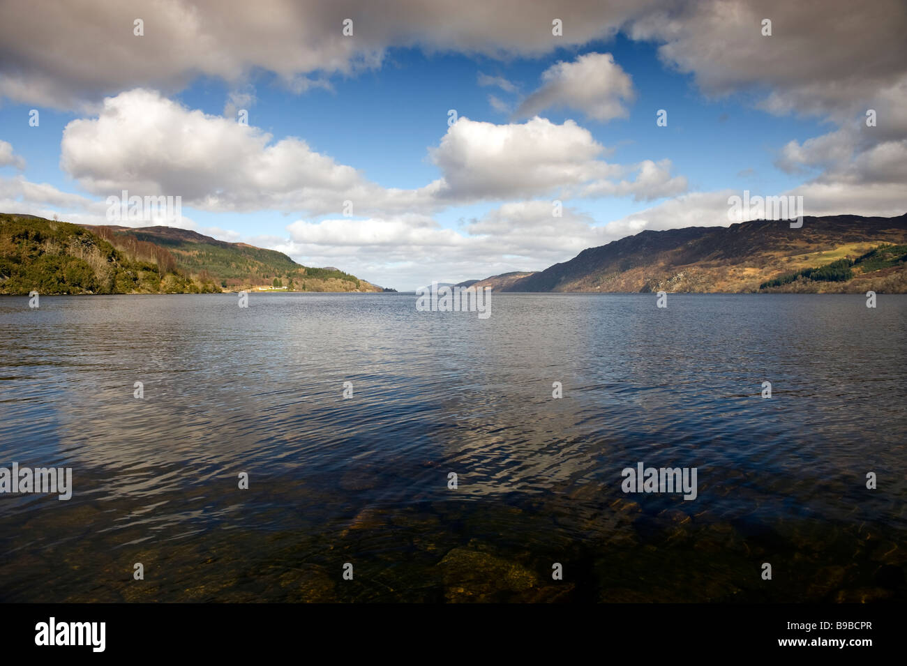 Le Loch Ness et alentours Banque D'Images