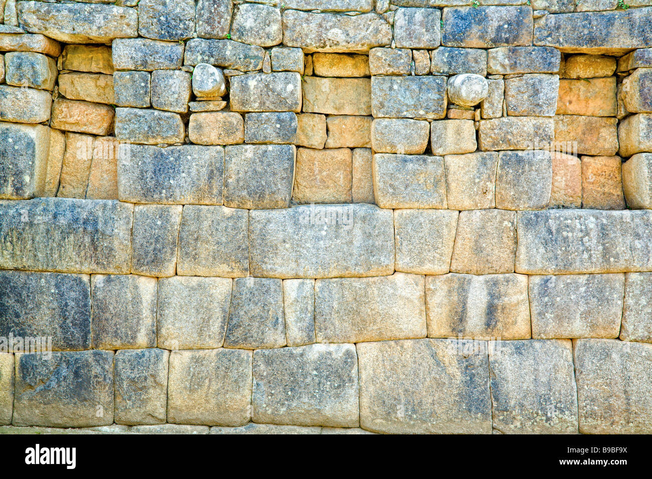 Mur de l’Inca Banque D'Images