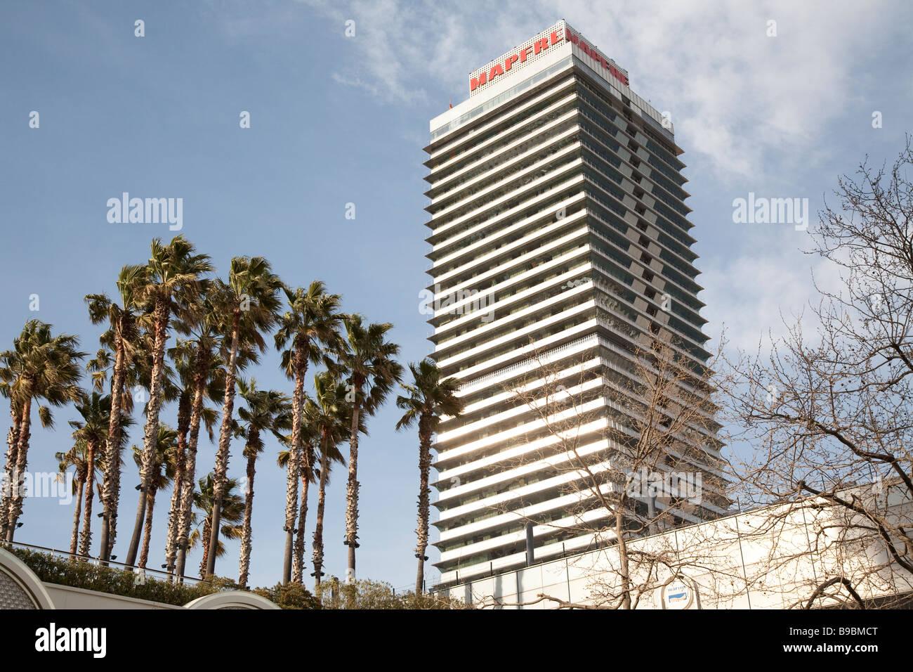 , Barceloneta Poble Nou, Barcelone Vila Olimpica Banque D'Images