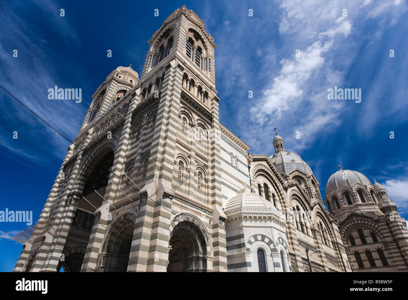 France Cathédrale de la Major MARSEILLE Bouches du Rhône Banque D'Images