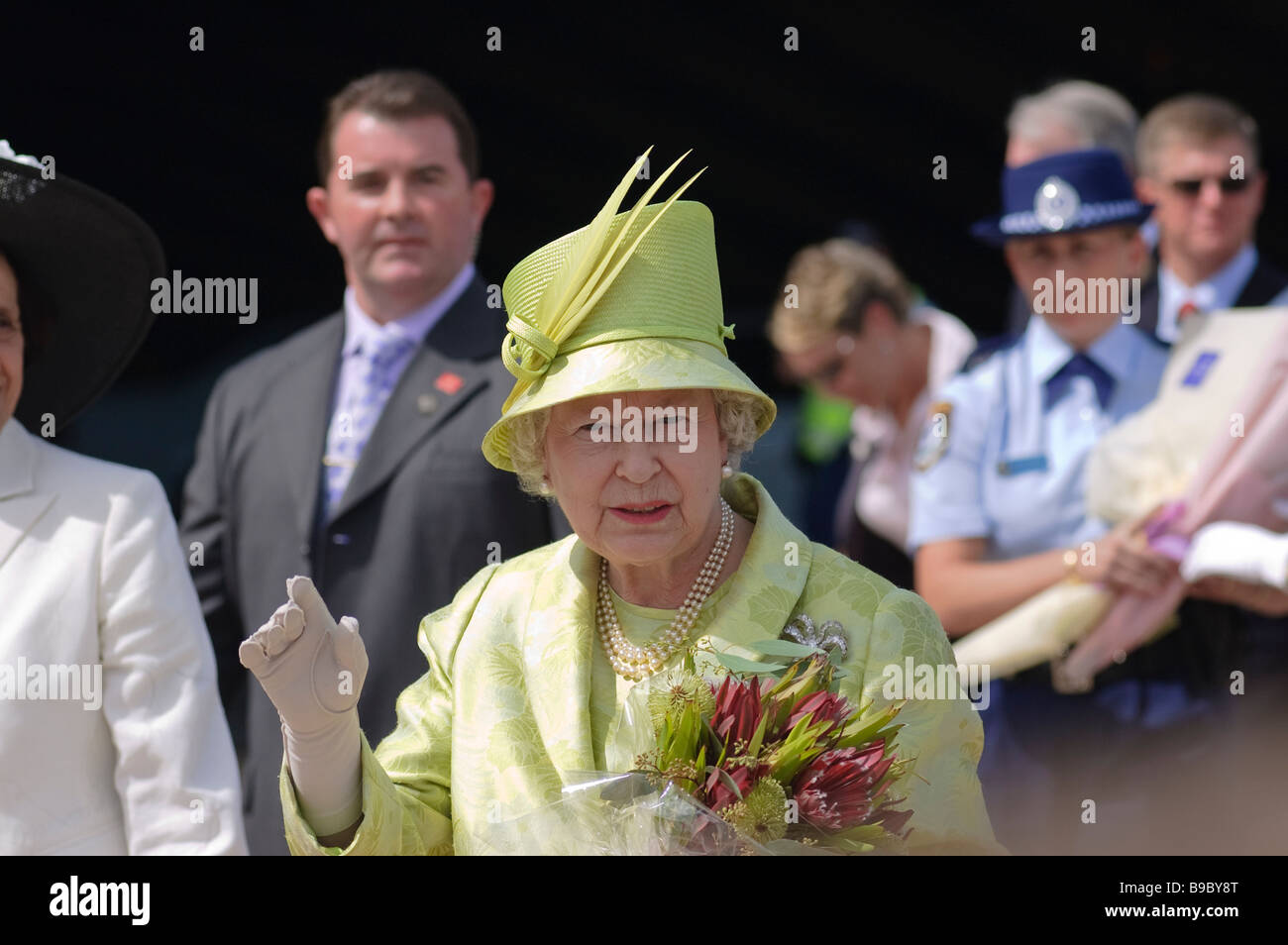 Visite de la reine Elizabeth II à Sydney. Mars 2006. Banque D'Images