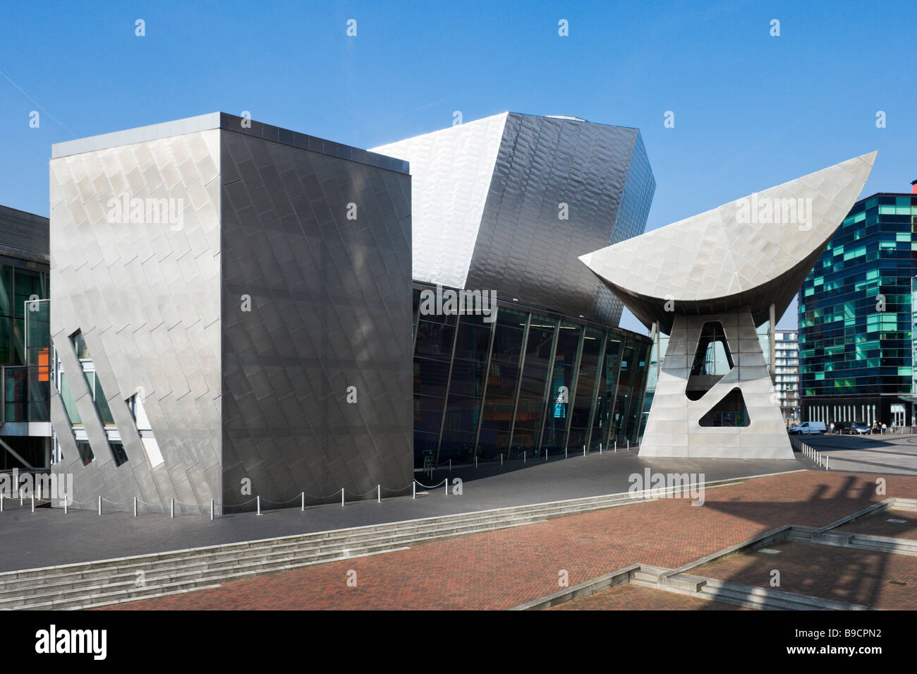 Le Lowry Art Gallery et le complexe de loisirs, Salford, Greater Manchester, Angleterre Banque D'Images