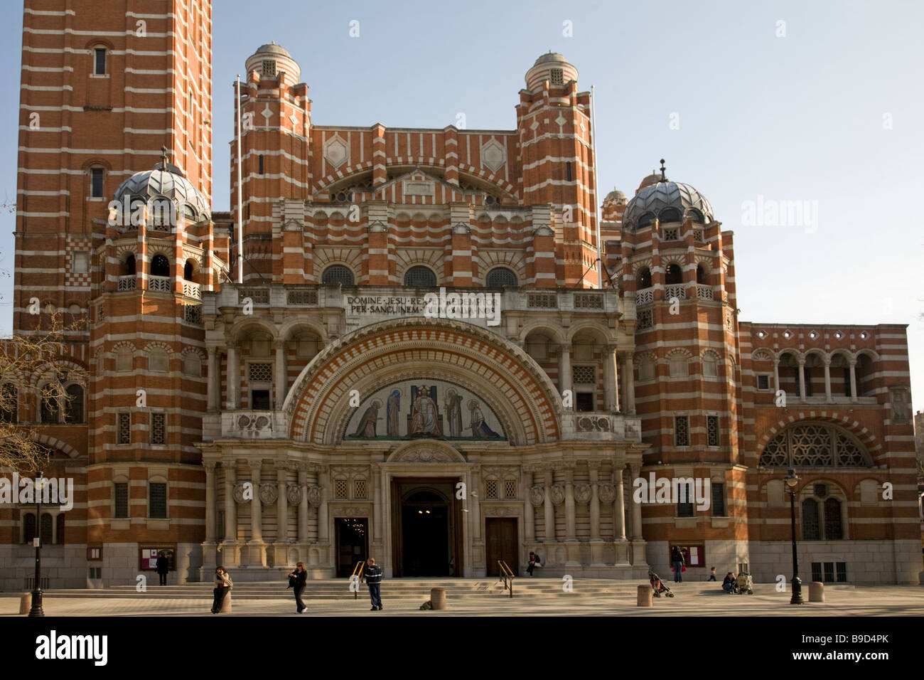 La Cathédrale de Westminster Londres Angleterre Banque D'Images
