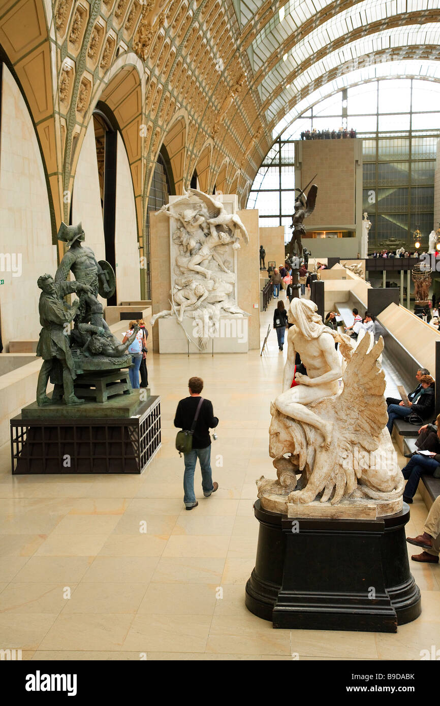 Musée D'ORSAY PARIS FRANCE Banque D'Images