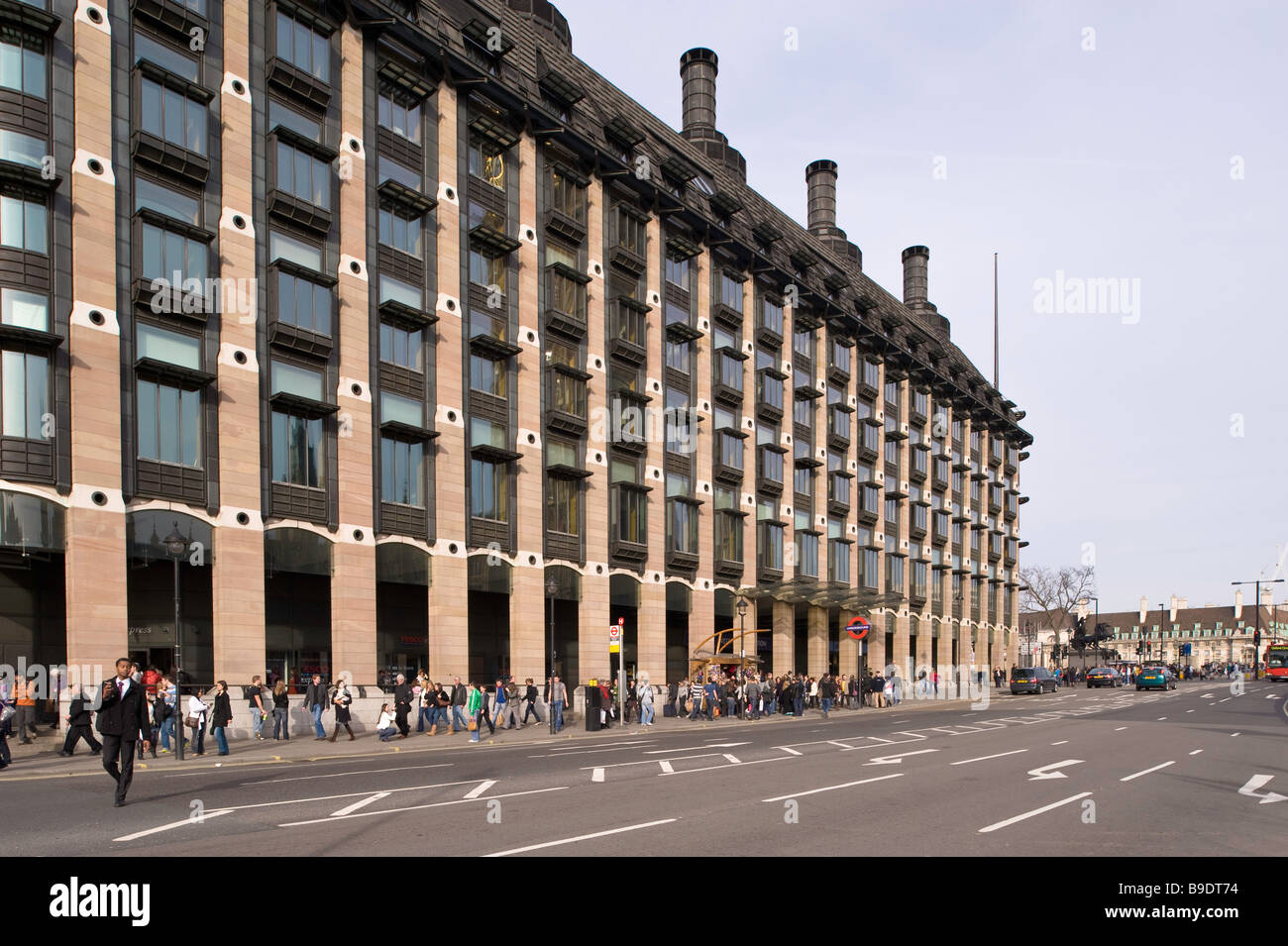 L'architecture moderne London United Kingdom Banque D'Images