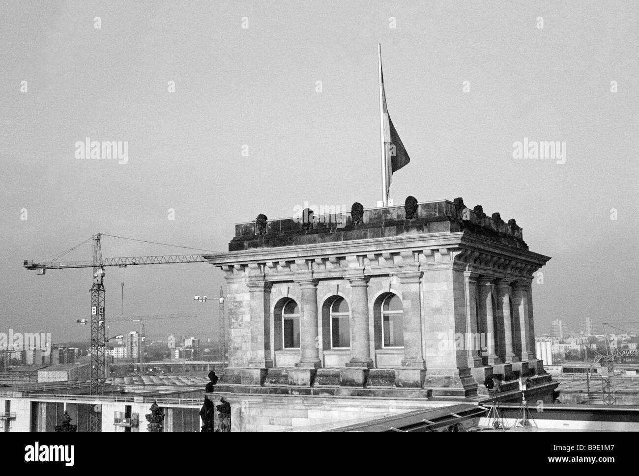 Le bâtiment du Reichstag, Berlin, Germany, Europe Banque D'Images