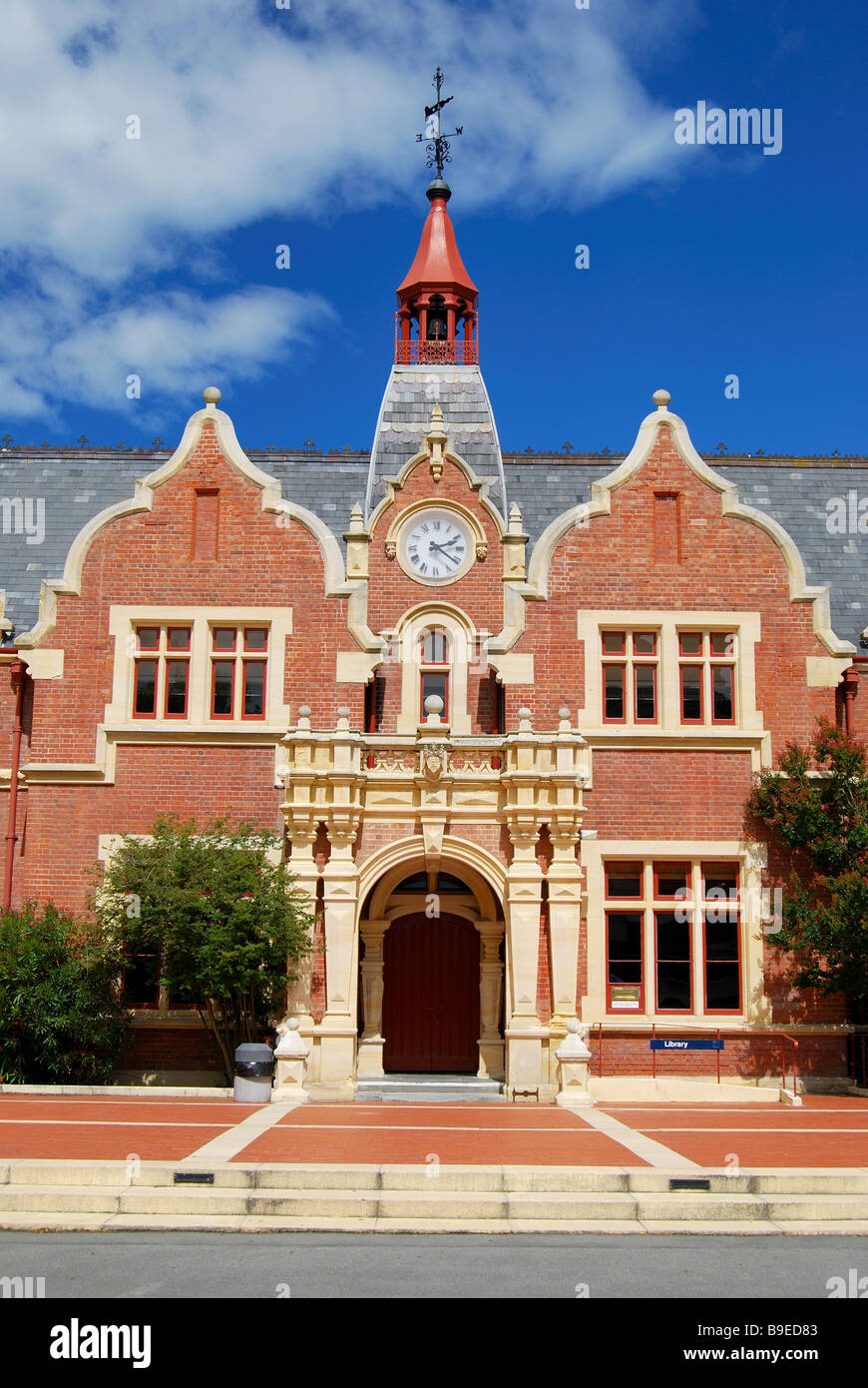Ivey Memorial Hall, Lincoln University, Lincoln, District de Selwyn, Canterbury, Nouvelle-Zélande Banque D'Images