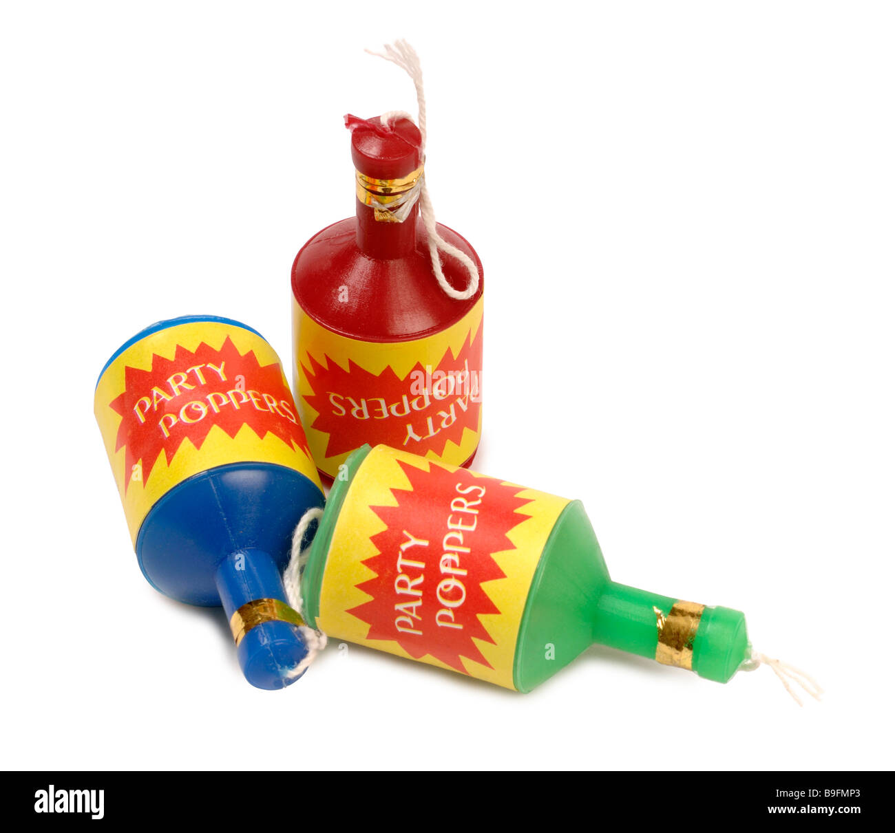 Partie Poppers Banque D'Images