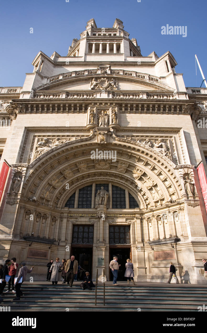 Victoria and Albert Museum, Londres Banque D'Images
