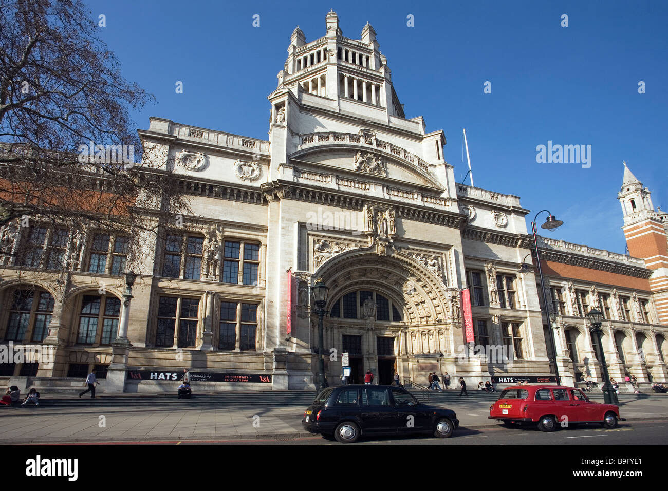 Victoria and Albert Museum, Londres Banque D'Images
