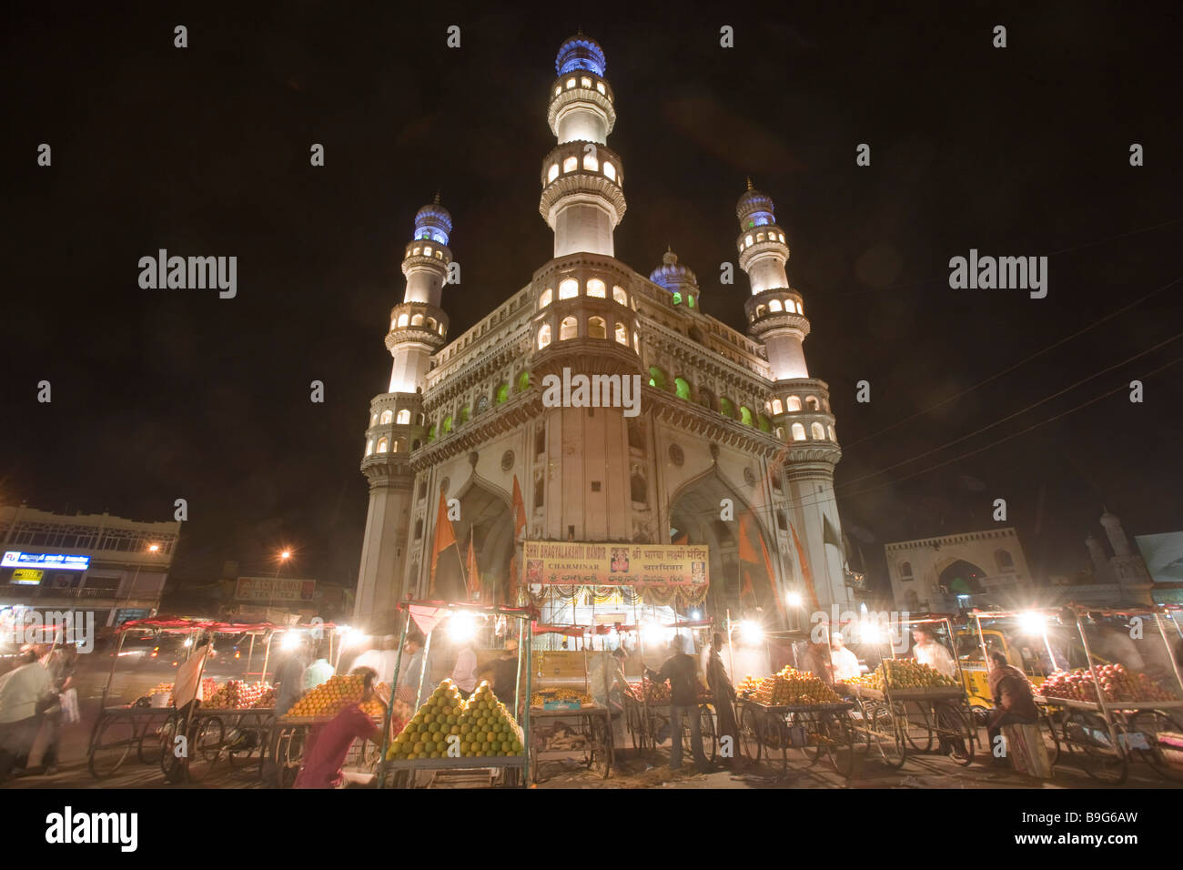 Inde Hyderabad Charminar Banque D'Images