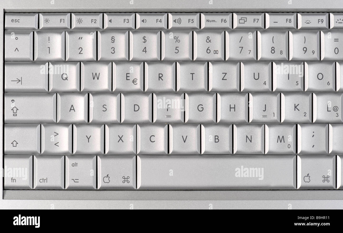 Clavier MacBook Pro Apple Banque D'Images