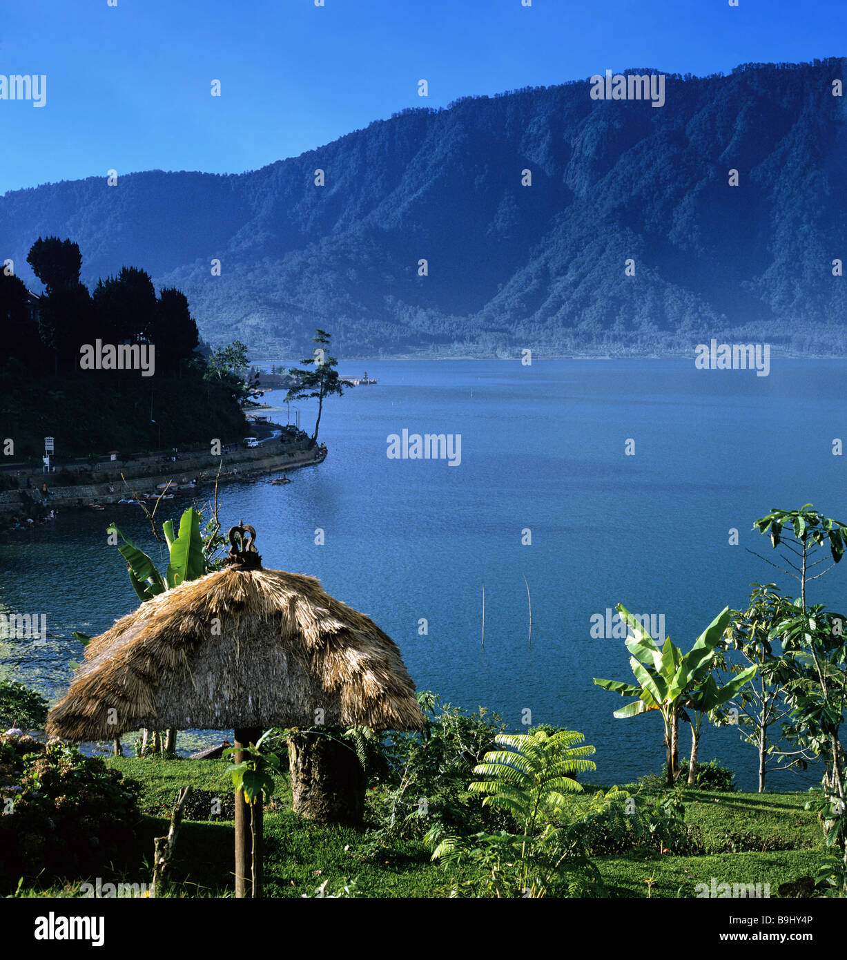 Lake Bratan, Bali, Indonésie, Asie du sud-est Banque D'Images