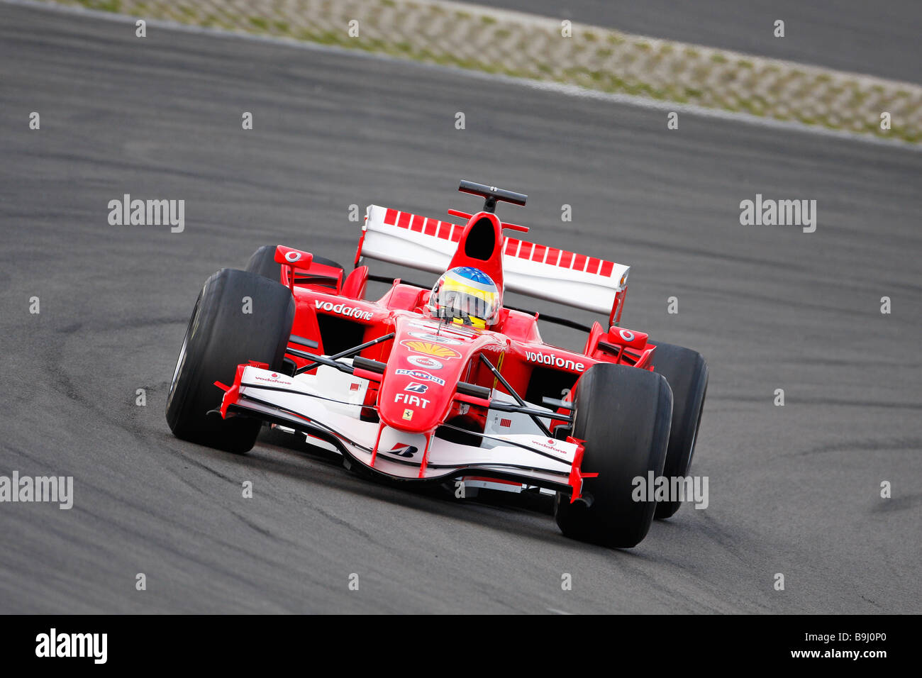 Formule 1 Ferrari F248, modèle 2006, Ferrari Days 2008, Nürburgring, Rhénanie-Palatinat, Allemagne, Europe Banque D'Images