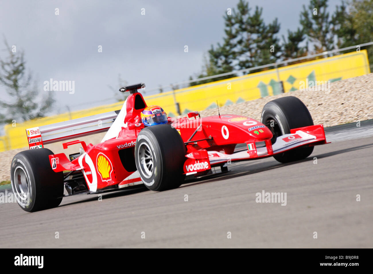 Formule 1 Ferrari F2002, modèle 2002, ex Michael Schumacher, Ferrari Days 2008, Nürburgring, Rhénanie-Palatinat, Allemagne, Euro Banque D'Images