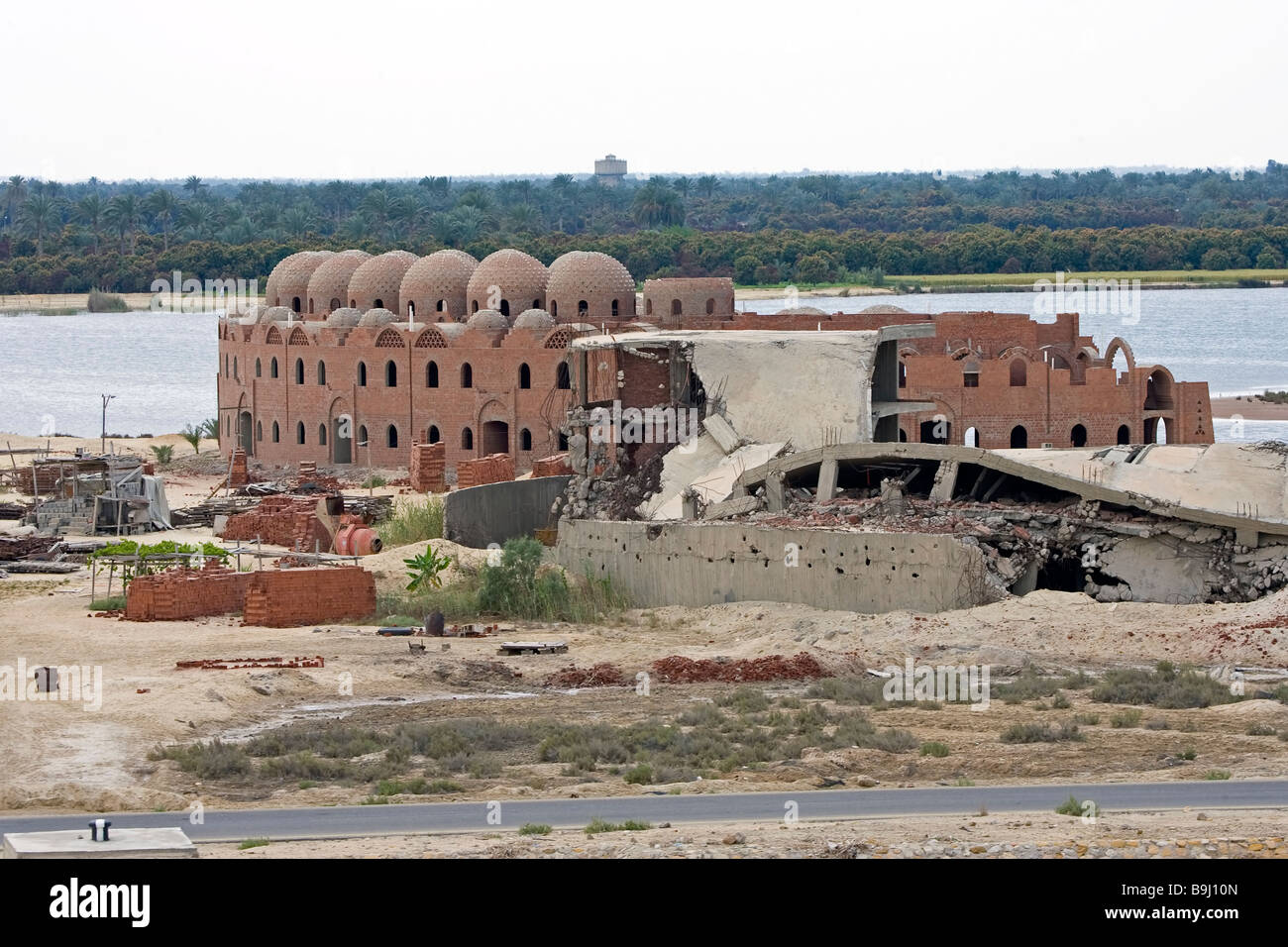 Canal de Suez Banque D'Images