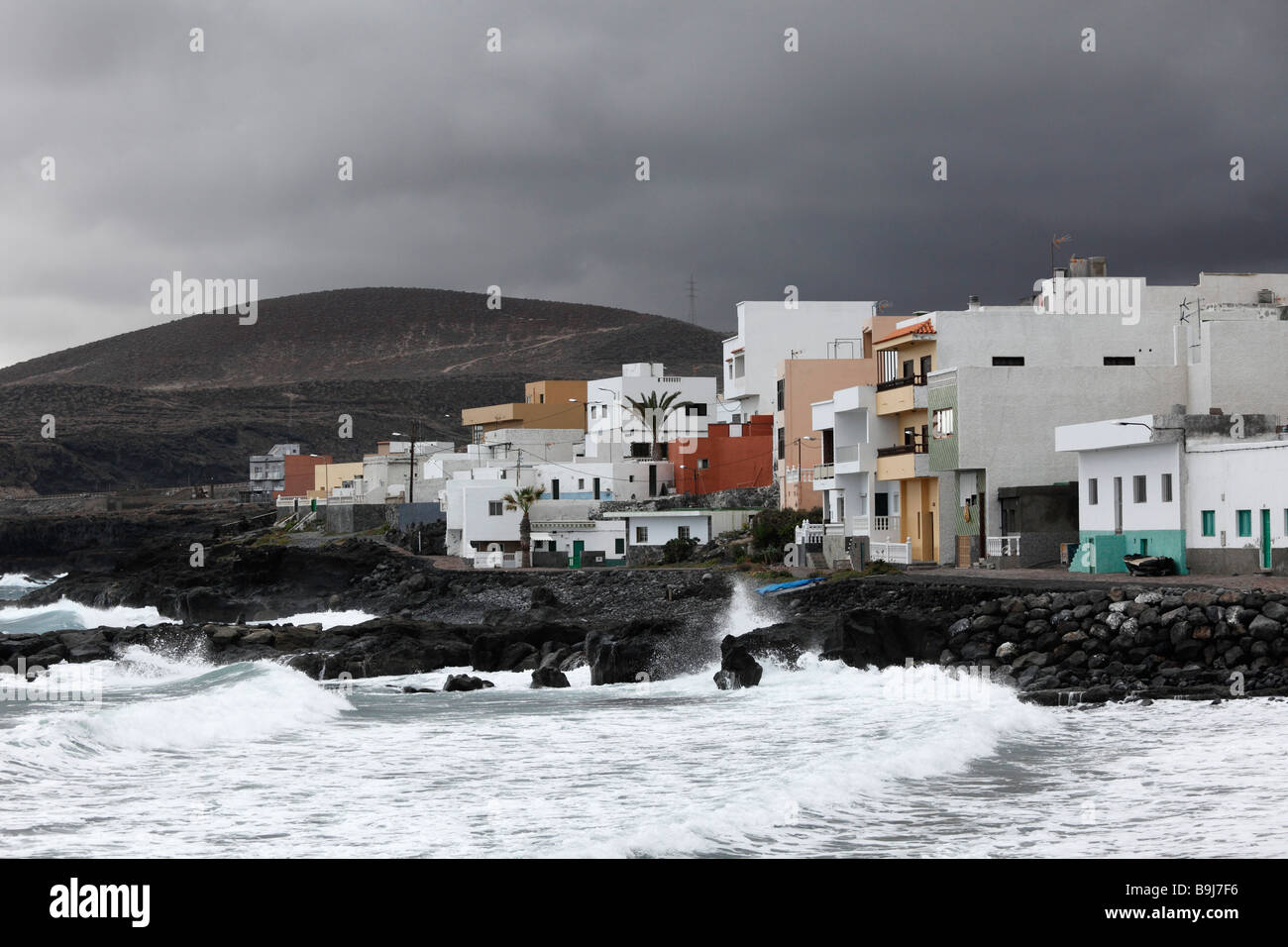 Las Eras, côte sud de Tenerife, Canaries, Espagne, Europe Banque D'Images