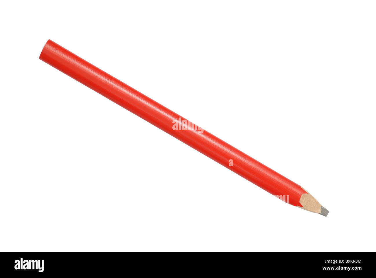 Crayon rouge Banque D'Images