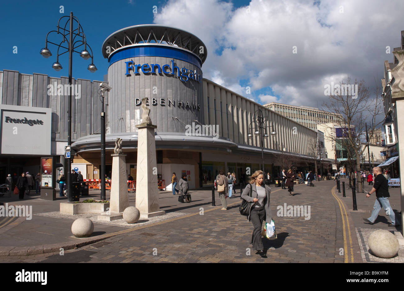 Complexe commercial Frenchgate dans Doncaster,'Sud' Yorkshire, Angleterre,'Grande-bretagne' Banque D'Images