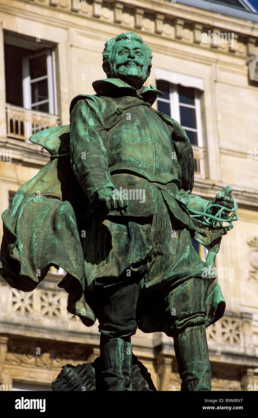 En France, en Charente Maritime, La Rochelle, statue de Jean Guiton Photo  Stock - Alamy