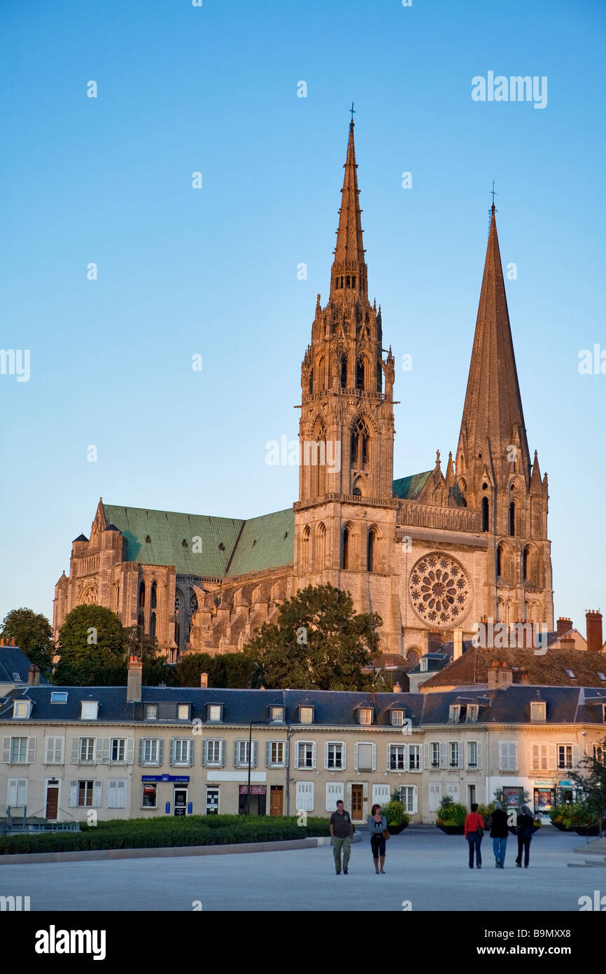 Chartres Apse Apse chartres cathedral france Banque de photographies et d’images à ...
