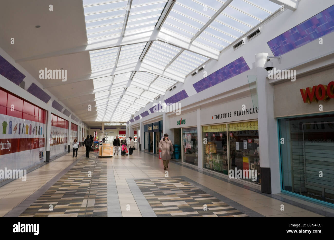 Kingway shopping centre Newport South Wales UK Banque D'Images