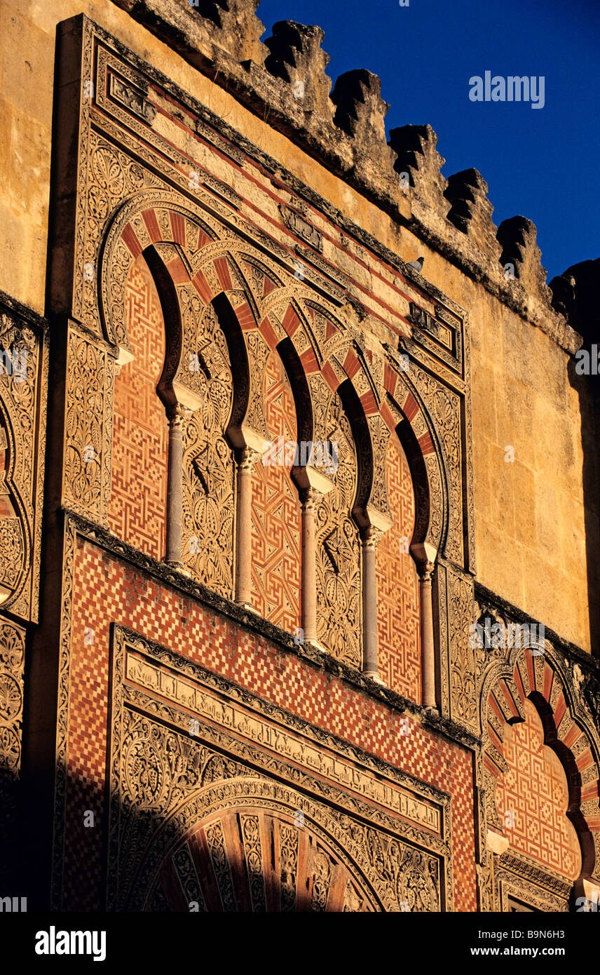 Espagne, Andalousie, Cordoue, partie historique classé au Patrimoine Mondial par l'UNESCO, la cathédrale de Cordoue (la Mezquita), un ancien Banque D'Images