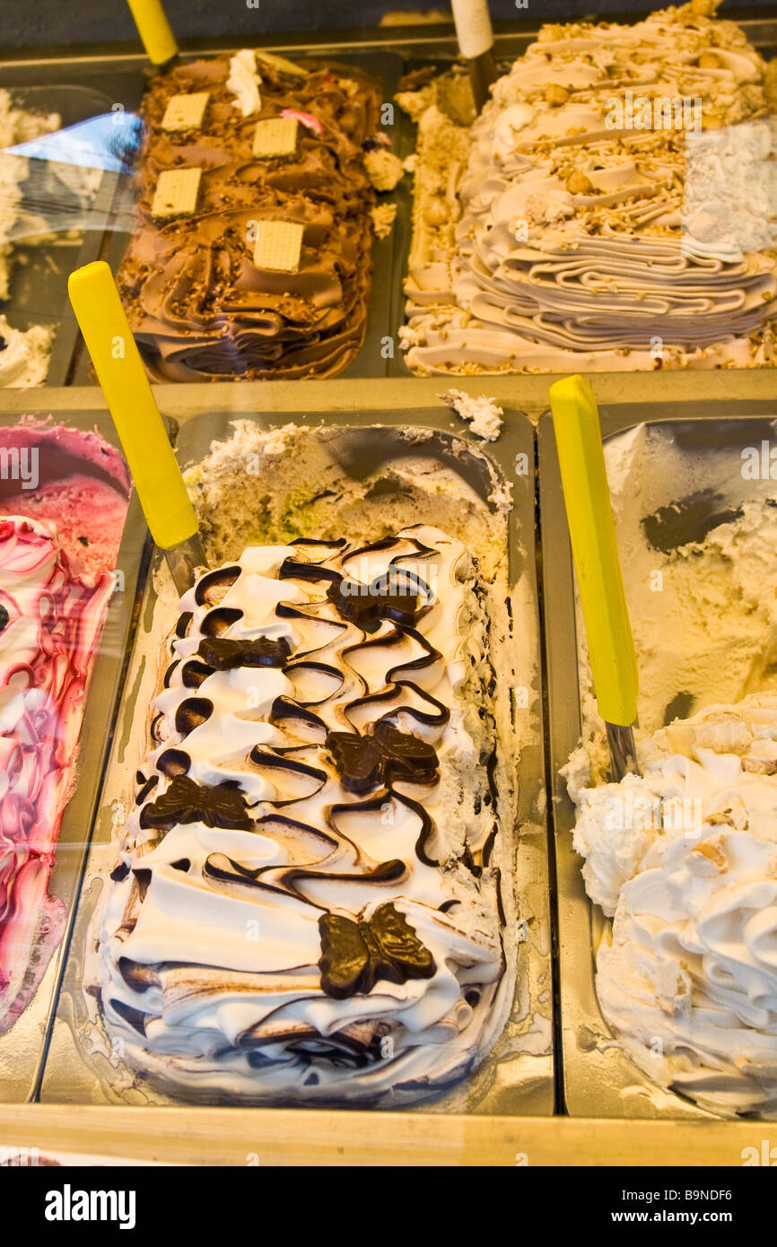 Crème glacée Banque D'Images