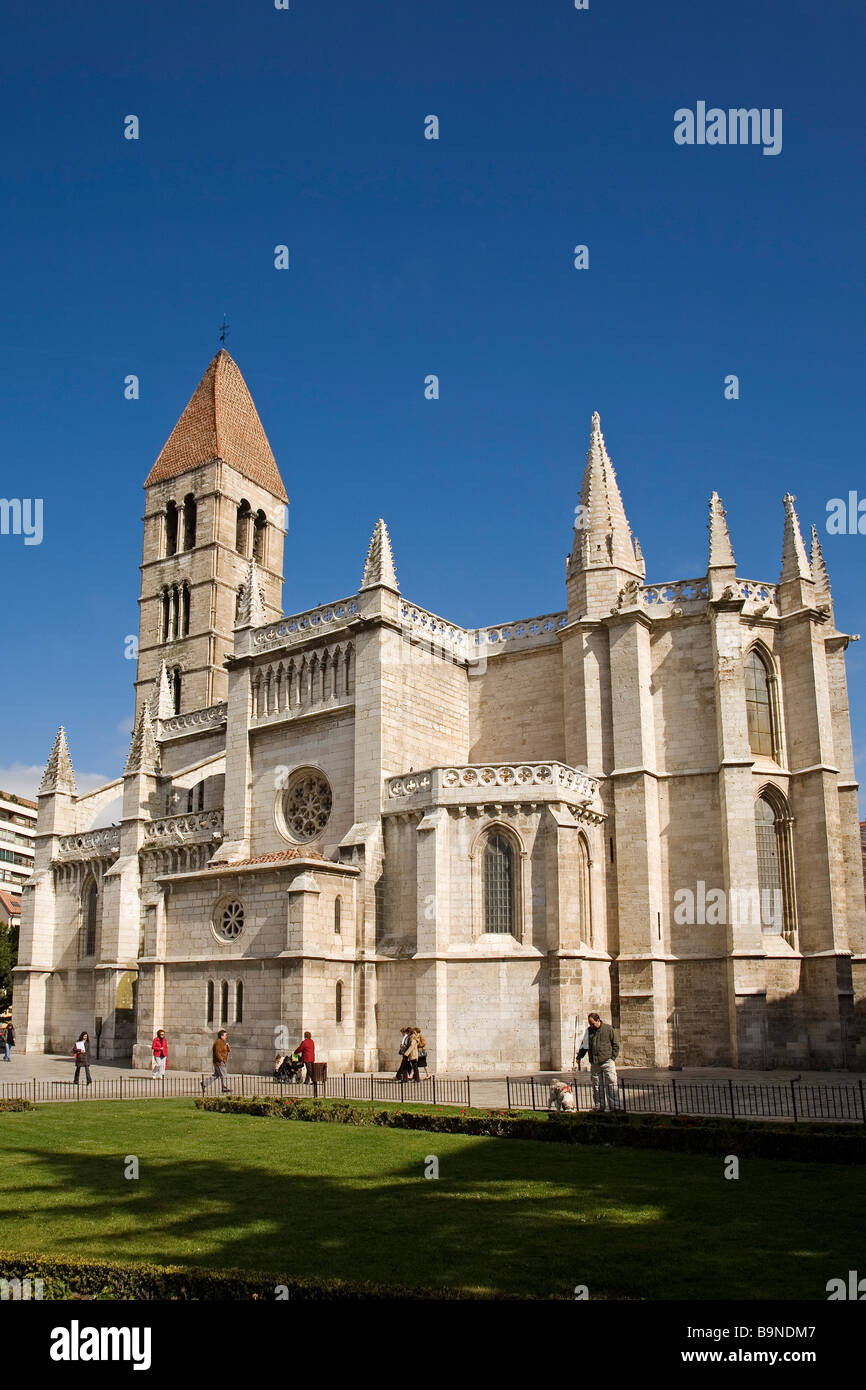 Église de Santa Maria de la Antigua Valladolid Castille Leon Espagne Banque D'Images