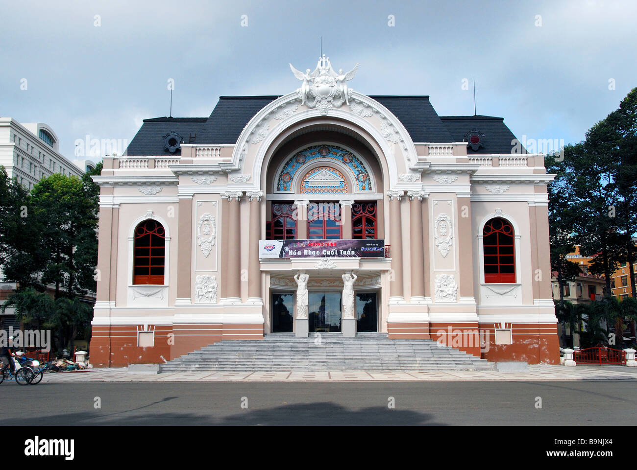 Théâtre Municipal, Dong Khoi, Saigon, Vietnam Banque D'Images