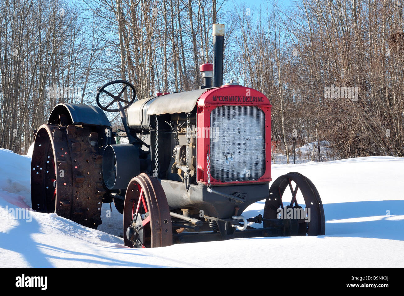 McCormick-Deering 09188 tracteur Banque D'Images