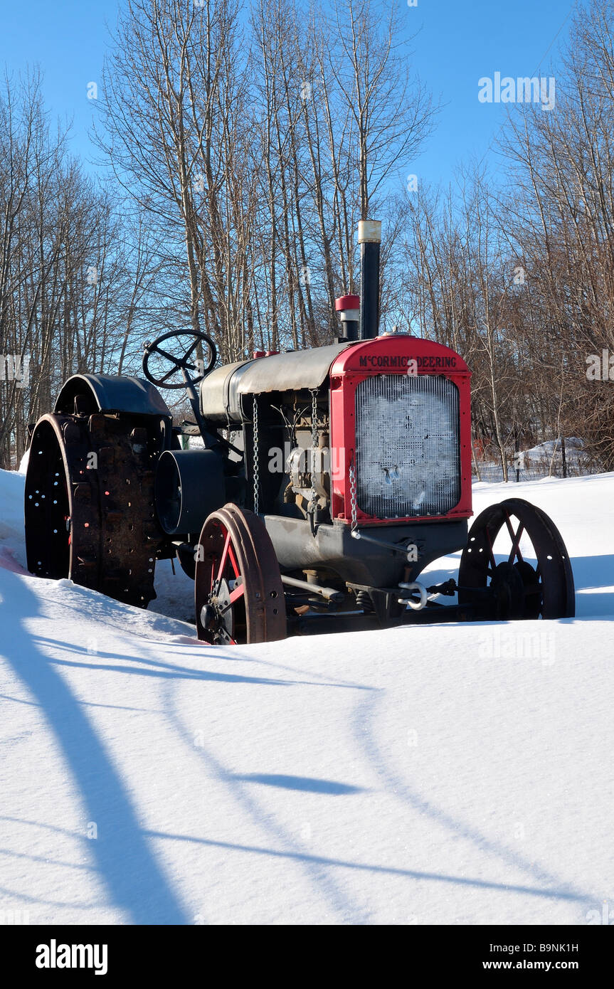 McCormick-Deering 09187 tracteur Banque D'Images