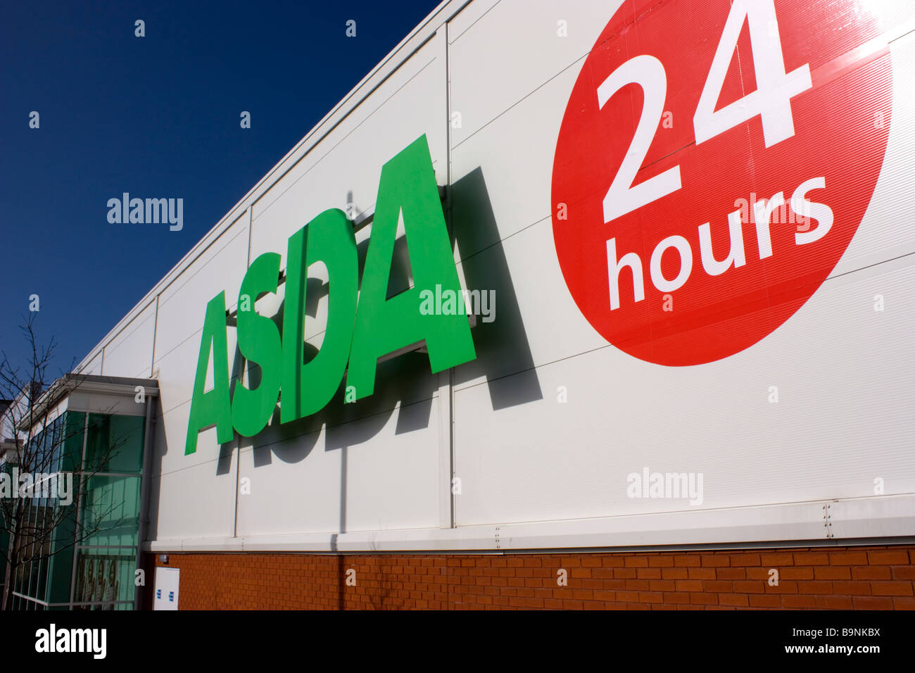 Supermarché Asda dans Fleetwood Lancashire Banque D'Images