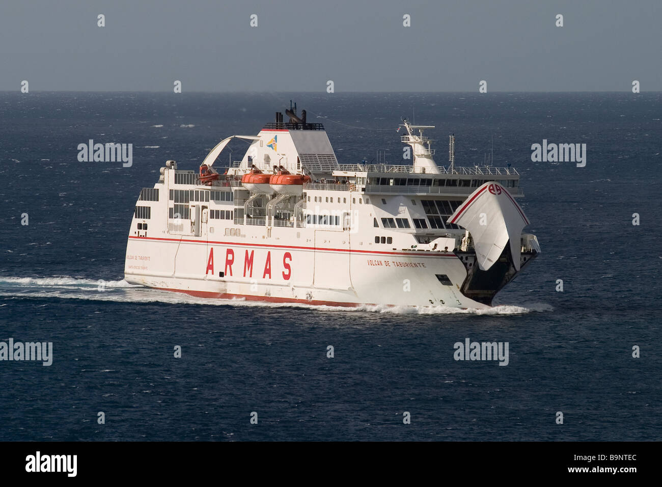 Espagne Îles Canaries ferry Tenerife-Gomera Photo Stock - Alamy