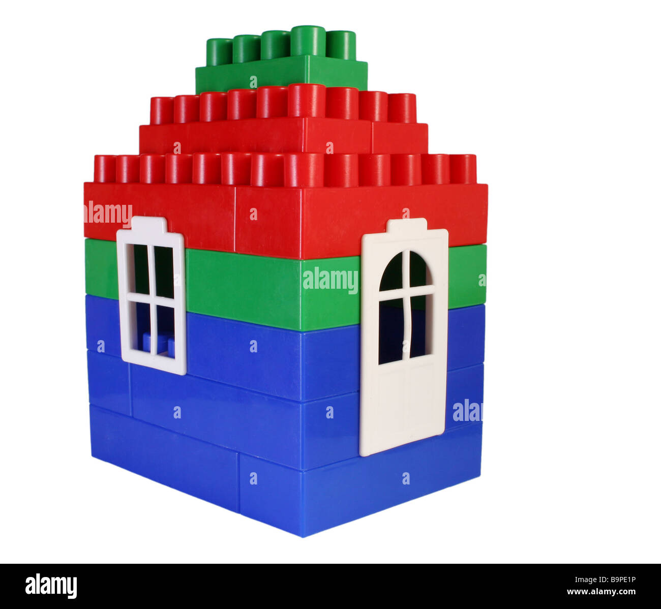 Chambre avec porte jouet Banque D'Images