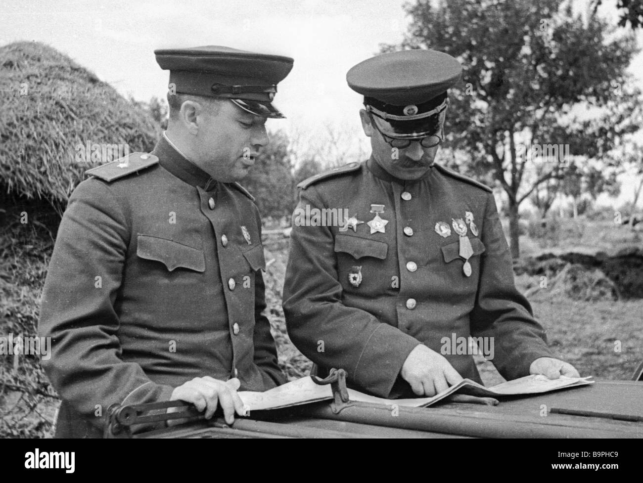 Commandant de la 5 armée de chars de la garde, le général Pavel