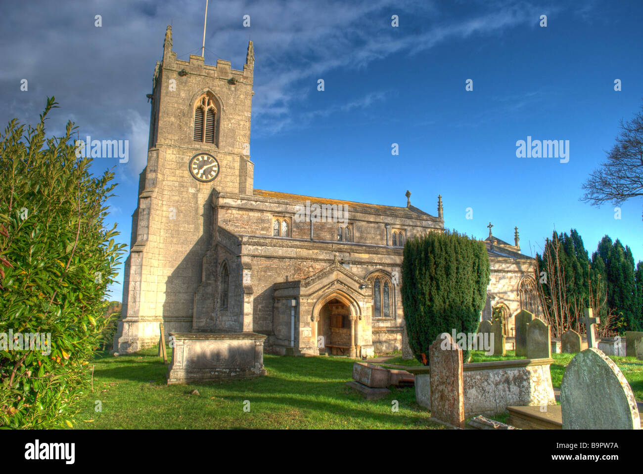 Matteresy Church Banque D'Images