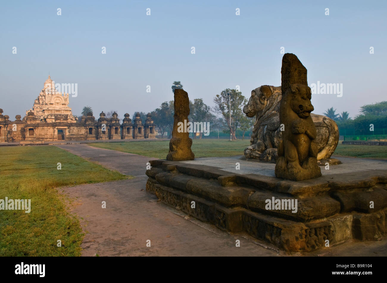 Temple Kailasanatha Tamil Nadu Inde Kanchipuram Banque D'Images