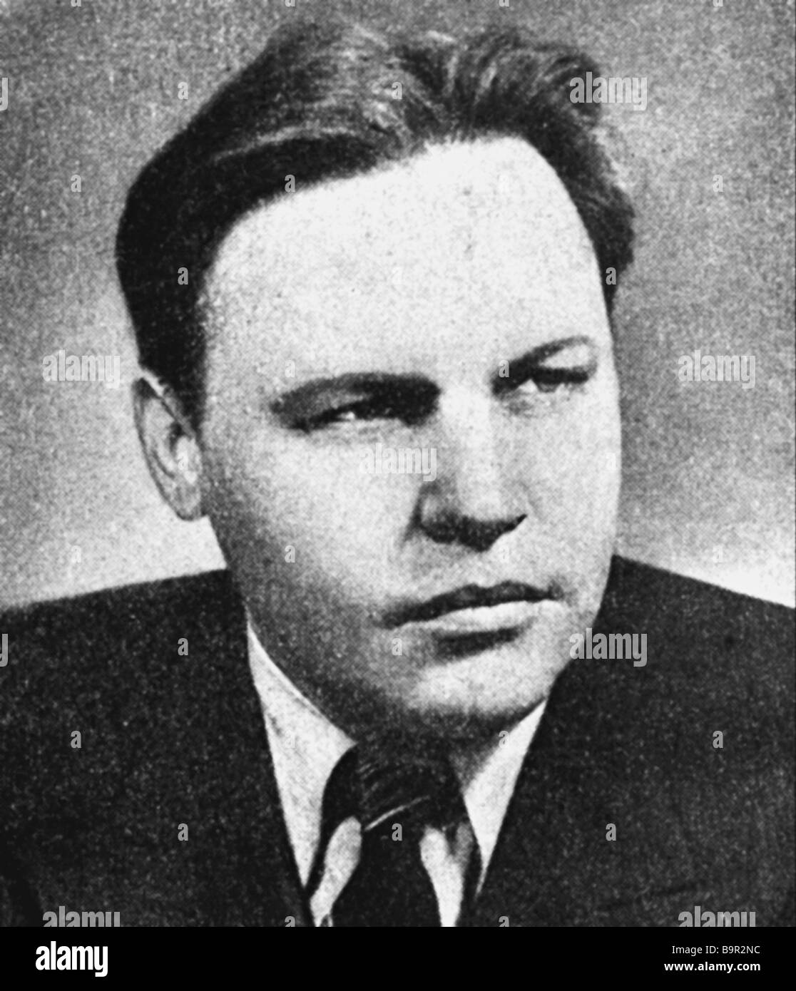 Nikolai Voznesensky 1903 1950 vice-premier ministre depuis 1946 et chef du comité de la planification économique dans l'Union Soviétique Banque D'Images