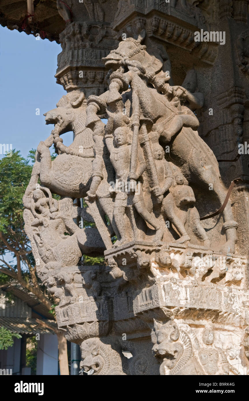 Devarajaswamy Kanchipuram temple Tamil Nadu Inde Banque D'Images