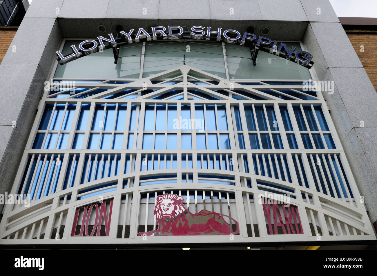 Lion Yard Shopping Centre, Angleterre Cambridge UK Banque D'Images