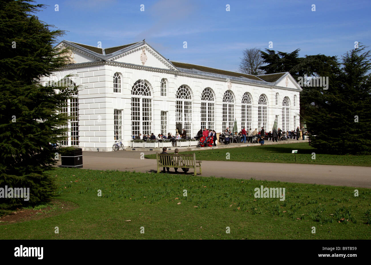 L'Orangerie, Royal Botanic Gardens, Kew, Richmond, Surrey, Angleterre, Grande-Bretagne, Royaume-Uni Banque D'Images