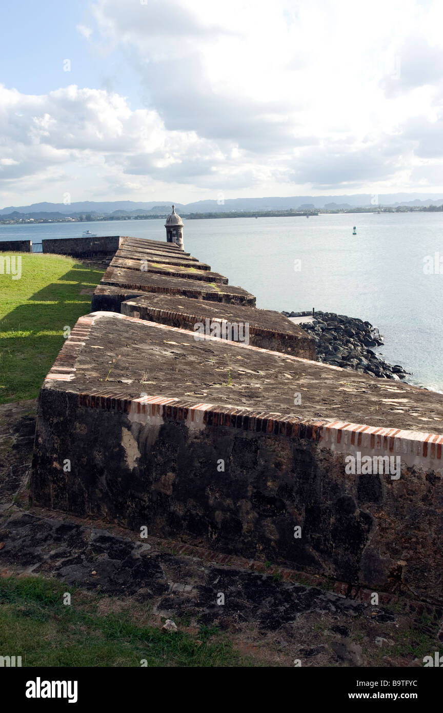 Le Fort El Morro, Old San Juan Puerto Rico Banque D'Images