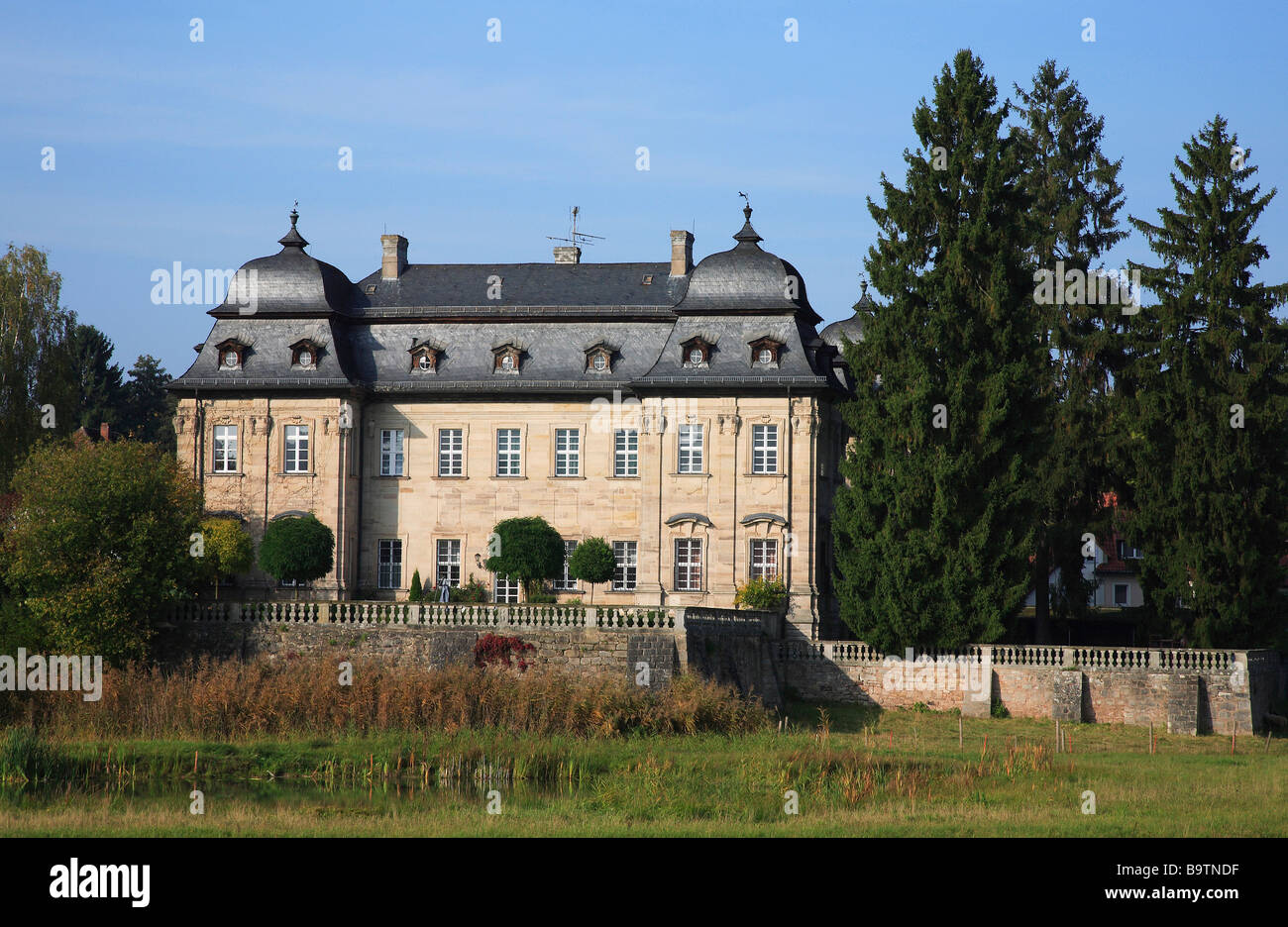 Château de Burgwindheim près de Bamberg Allemagne Bavière Frankonia supérieur Banque D'Images