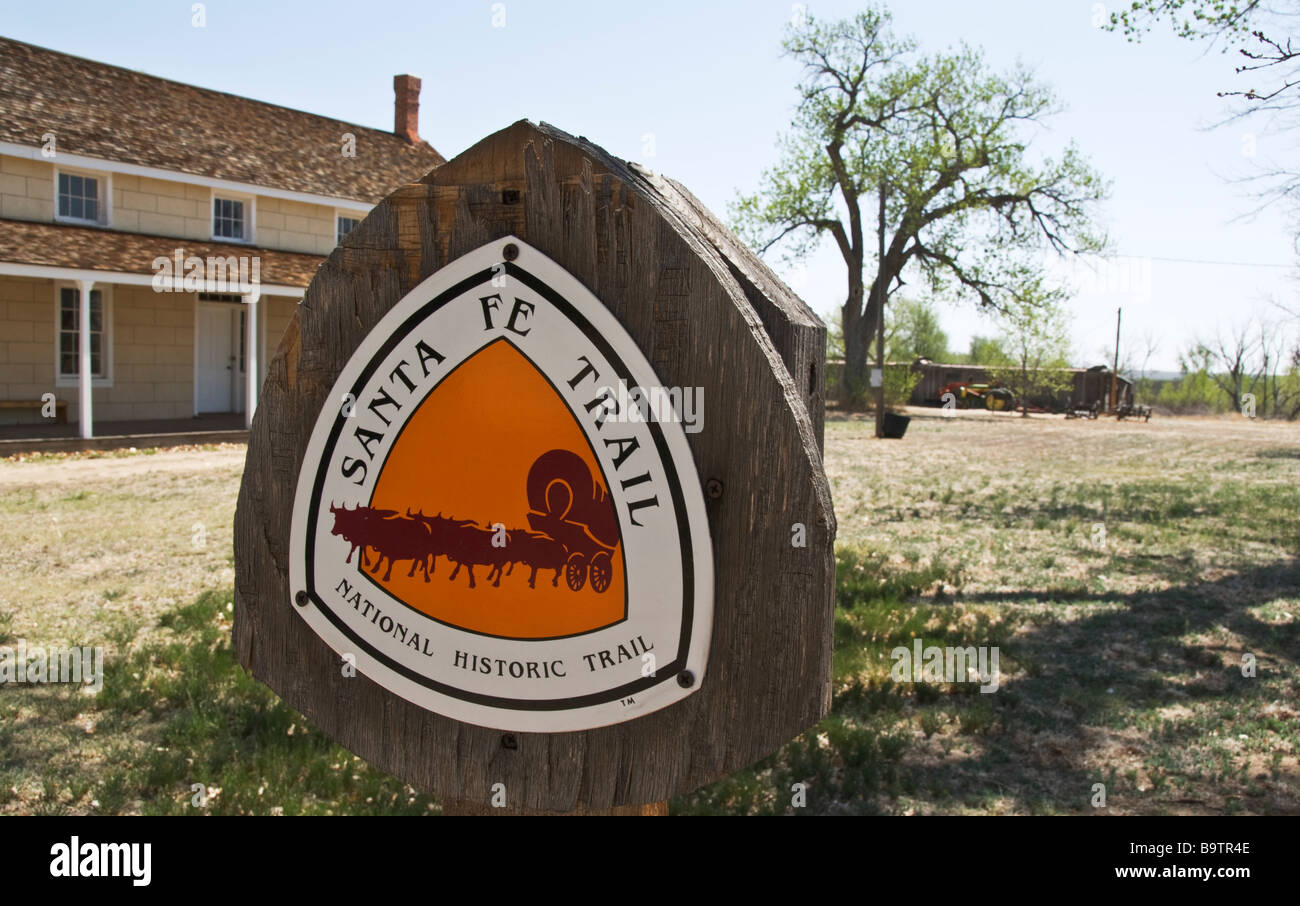 Colorado Las Animas Boggsville Registre historique national de règlement du site sur Santa Fe Trail fondée en 1862 Banque D'Images