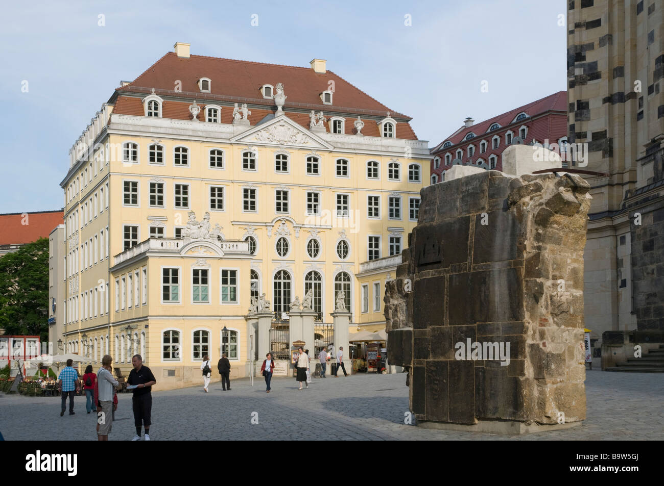 Altstadt Coselpalais Dresden Sachsen Deutschland Dresden Allemagne Coselpalais Banque D'Images