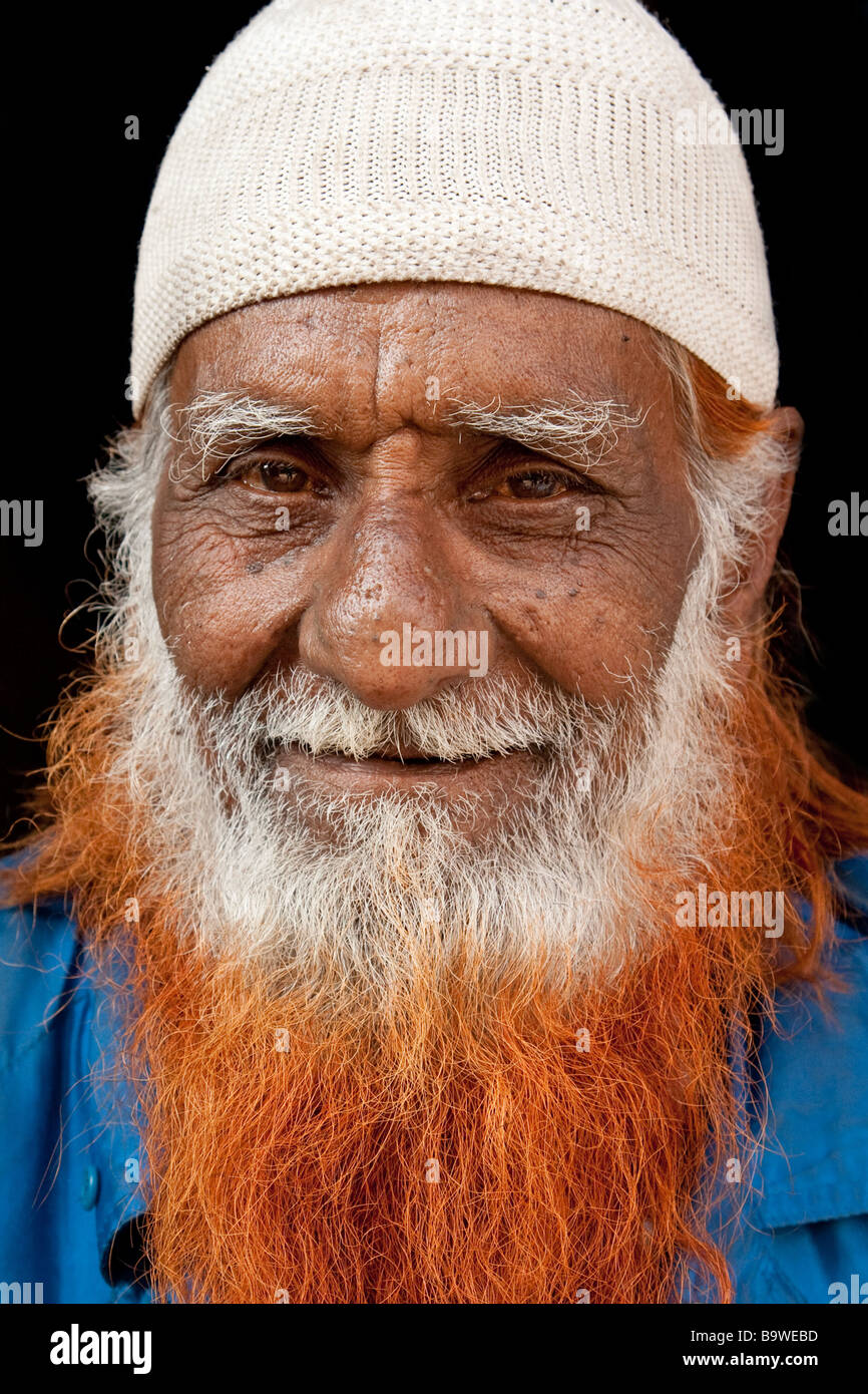 Le caractère musulman de l'accident de Bhopal, Inde Banque D'Images