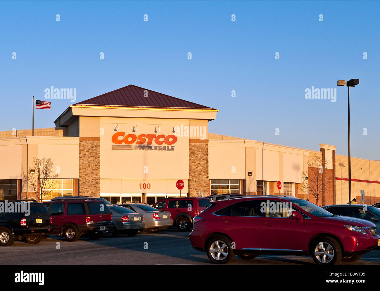 Costco Wholesale Club shopping Banque D'Images