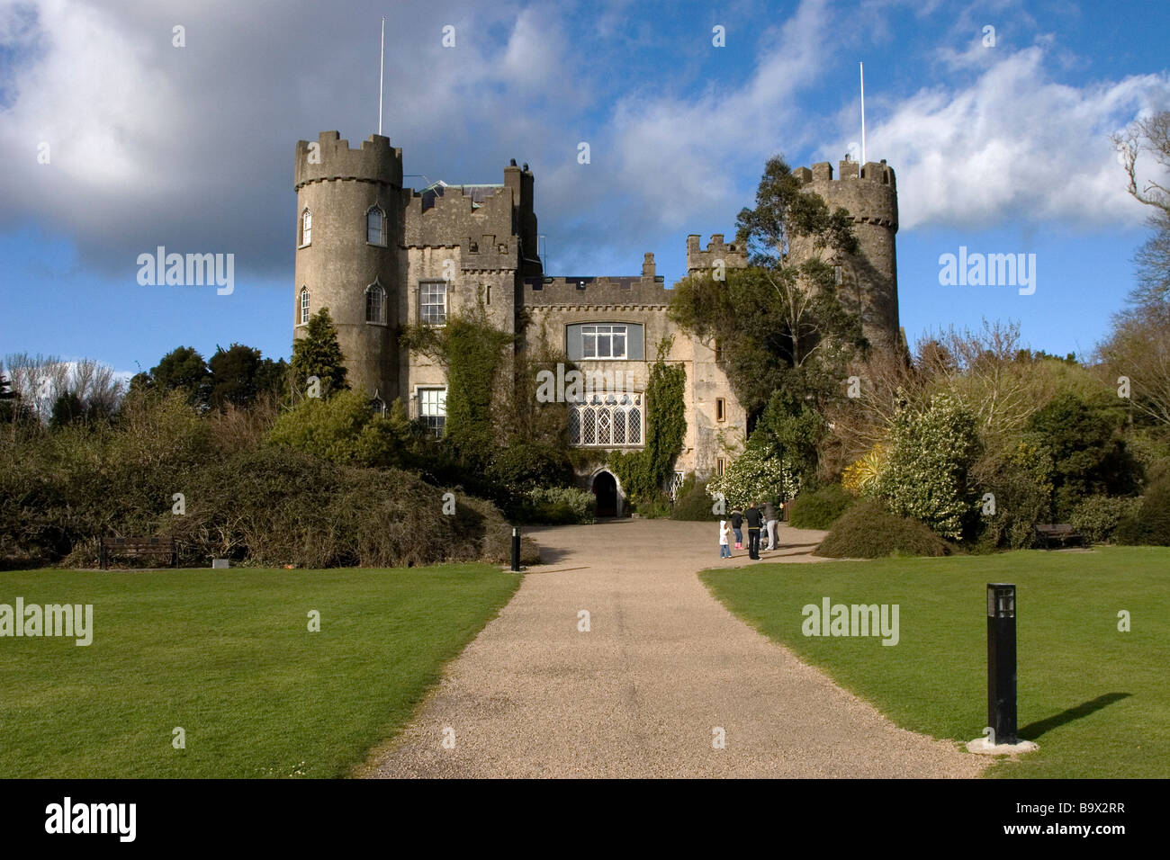Château de Malahide, comté de Dublin, Irlande du Nord Banque D'Images
